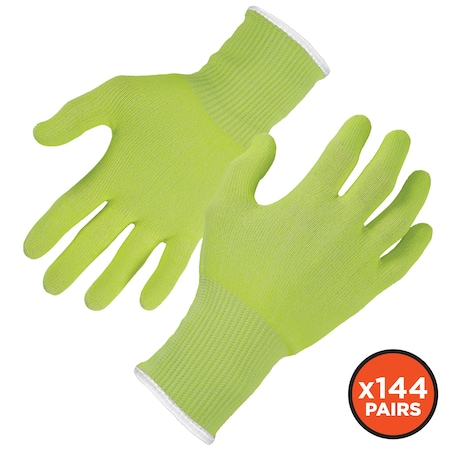 Ergodyne 2XL Lime Cut Resistant Food Grade Gloves - Case of 144 PK 7040-CASE